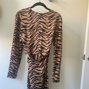 Reformation Wraparound Midi dress